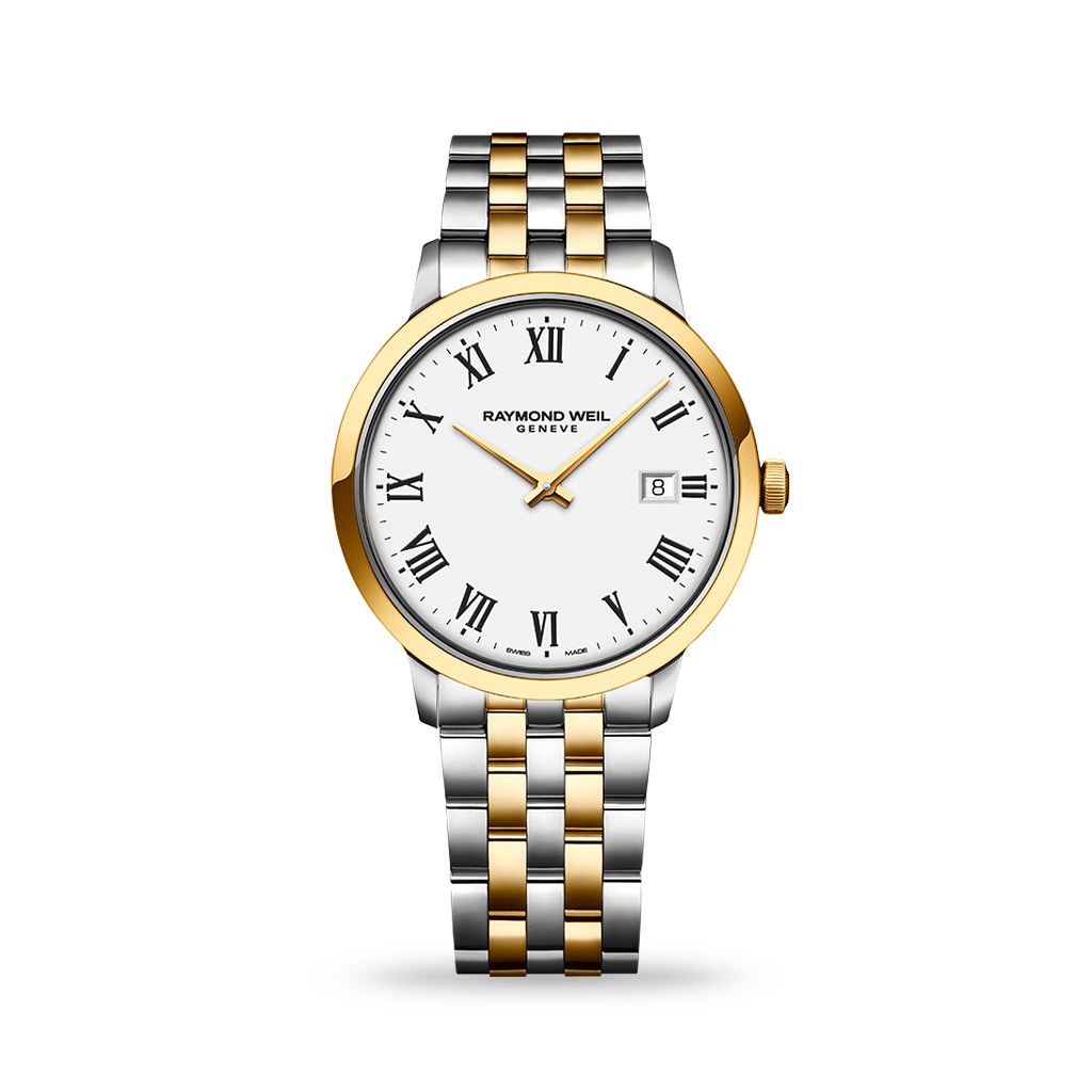 Raymond Weil Toccata Quartz 39mm Two Tone Bracelet