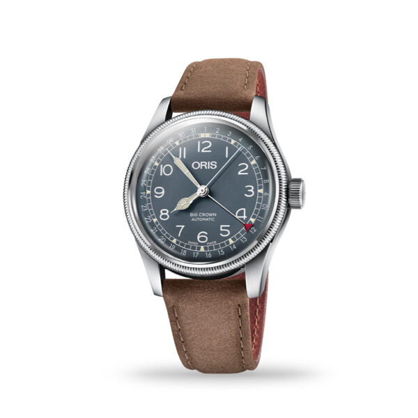 Oris Big Crown Pointer Date 40mm Leather Strap