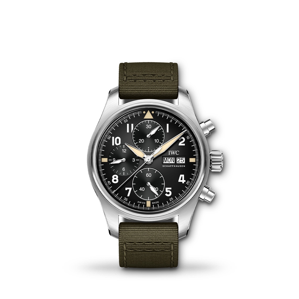 IWC Pilot’s Watch Chronograph Spitfire 41mm Fabric Strap