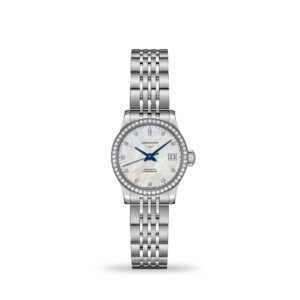 Longines Record Automatic Chronometer with Diamonds 26mm Bracelet | L23200876
