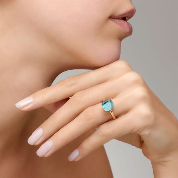 Pomellato Nudo Classic Ring Blue Topaz | PAA1100_O6000_000OY