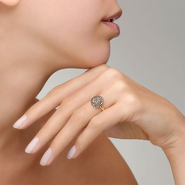 Pomellato Sabbia Ring Brown Diamonds | PAB2040_O7000_DBR00