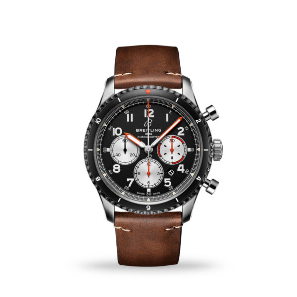 Breitling Aviator 8 B01 Chronograph 43mm Mosquito Brown Leather