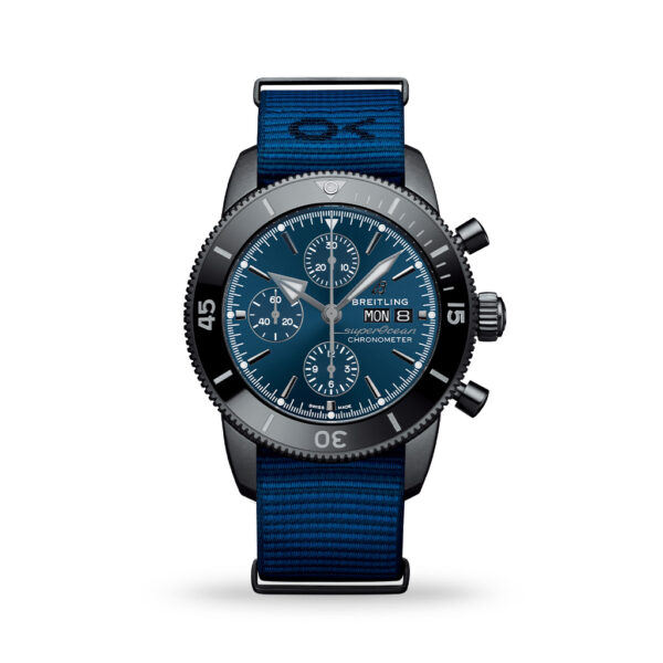 Breitling Superocean Héritage Chronograph 44mm Outerknown ECONYL® Yarn Nato - m133132a1c1w1
