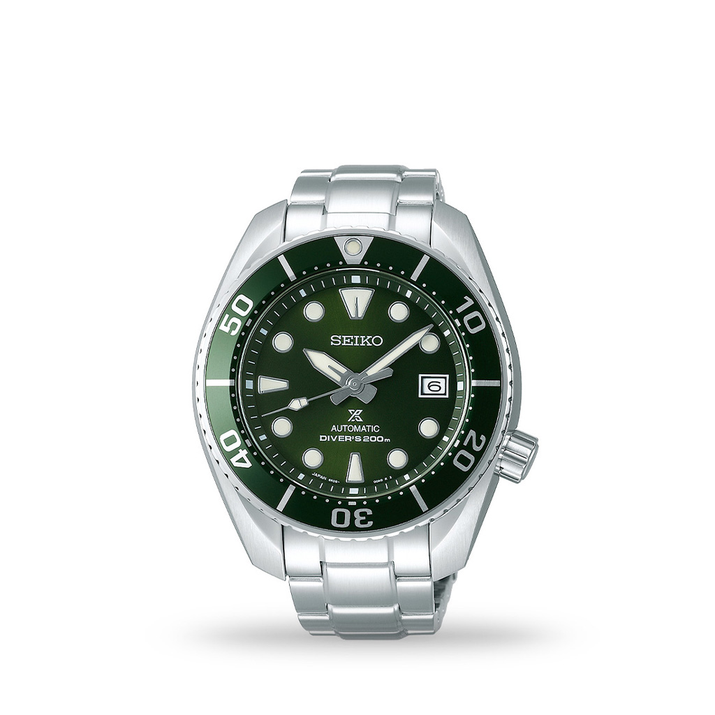 Seiko Prospex Automatic 45mm Green Dial Bracelet