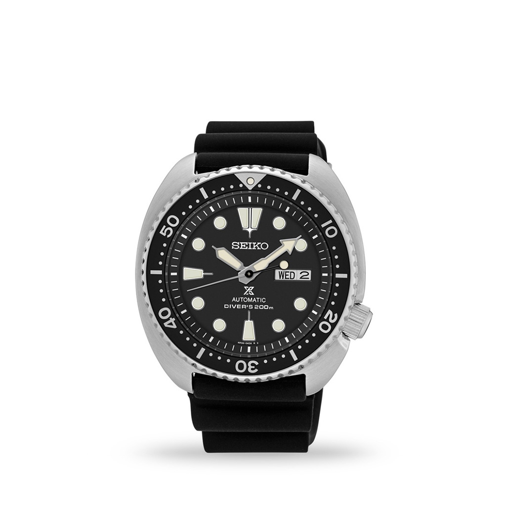 Seiko Prospex Automatic 45mm Black Dial Urethane Strap