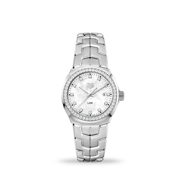 TAG HEUER Link Quartz Watch, Case size: 32mm, Bracelet ⌚ Model: WBC1316.BA0600 | Buy Online