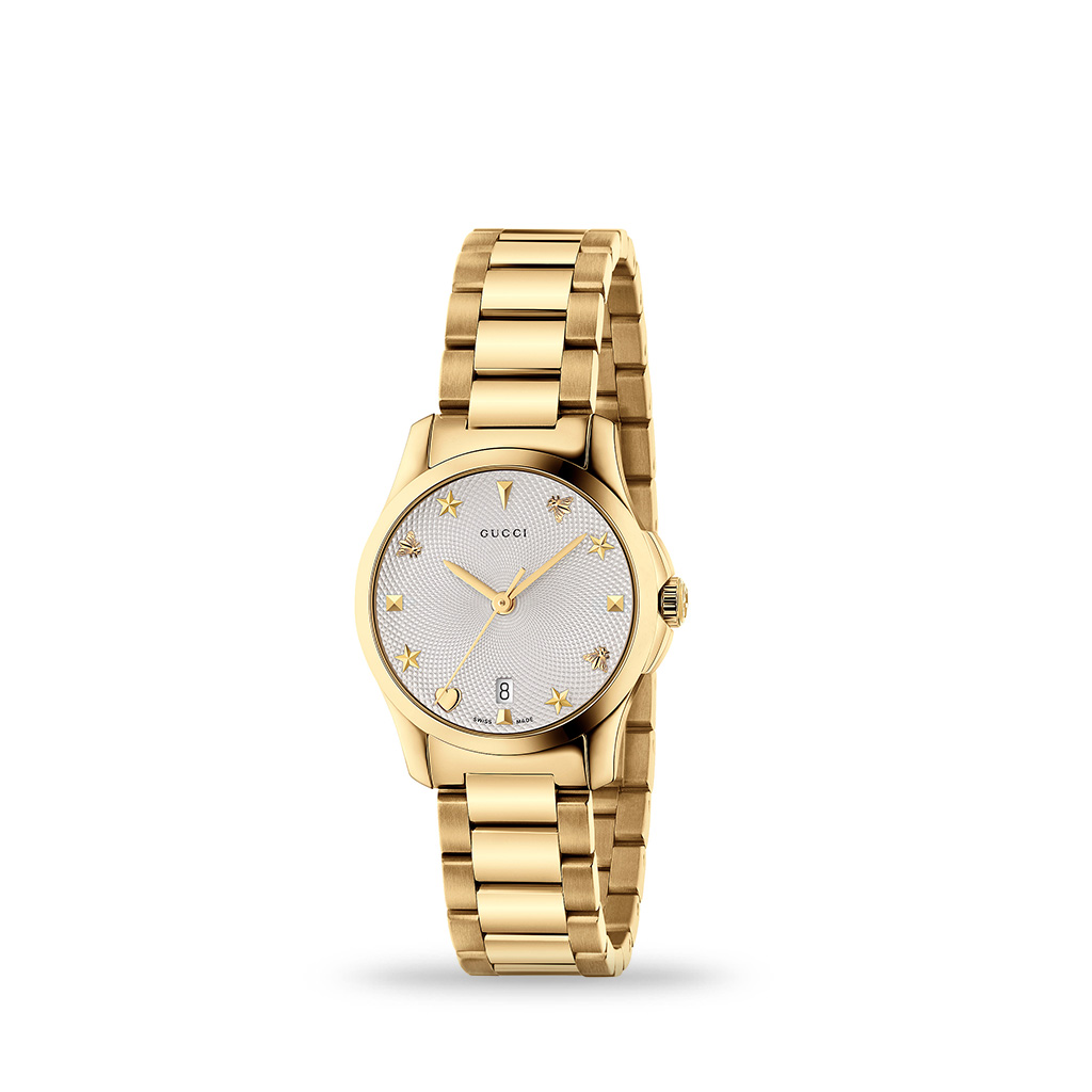 gucci gold watch mens