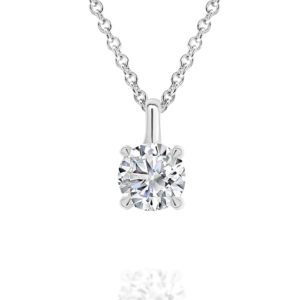 Gregory Classic Diamond Pendant K26P 0.70ct White Gold