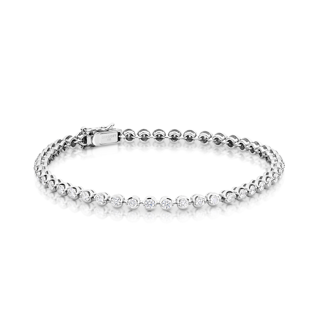 2.00ct Classic Diamond Bracelet in White Gold