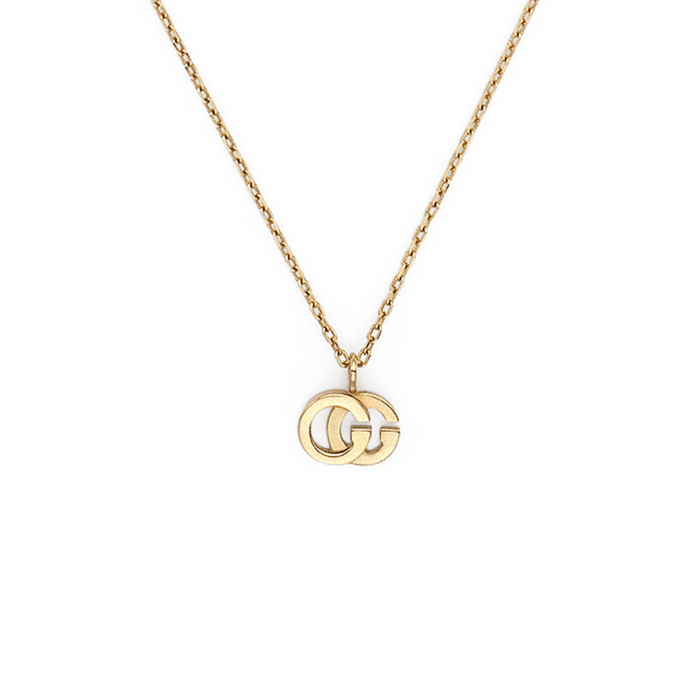 Gucci GG Running Necklace with Topaz