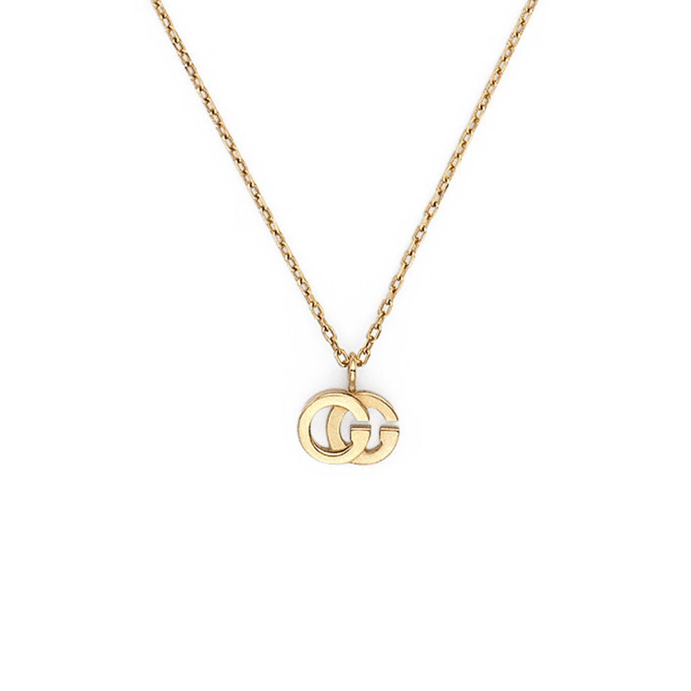 Gucci GG Running Necklace with Topaz 