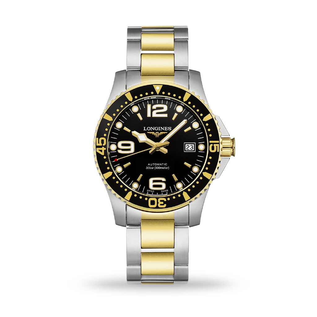 Longines HydroConquest Automatic Black Dial 41mm Bracelet