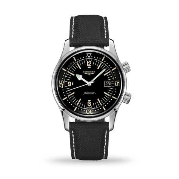 Longines Legend Diver 42mm Leather Strap | L37744500