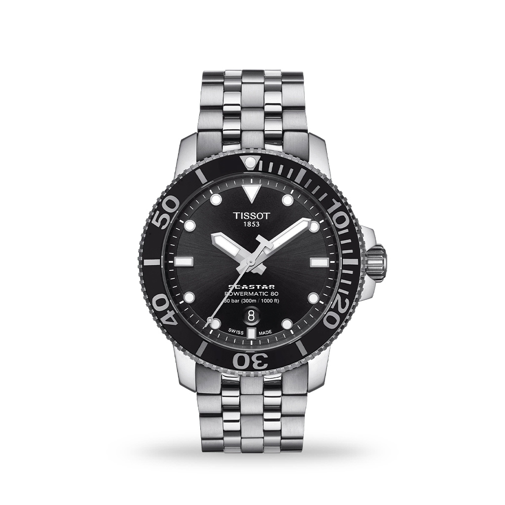 Tissot T-Sport Seastar 1000 Powermatic 80 43mm Bracelet