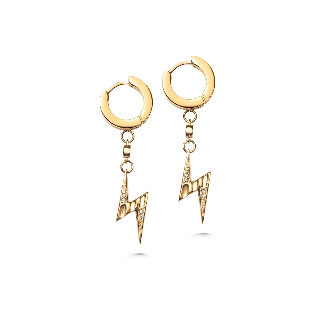 Nialaya Skyfall Flash Earrings