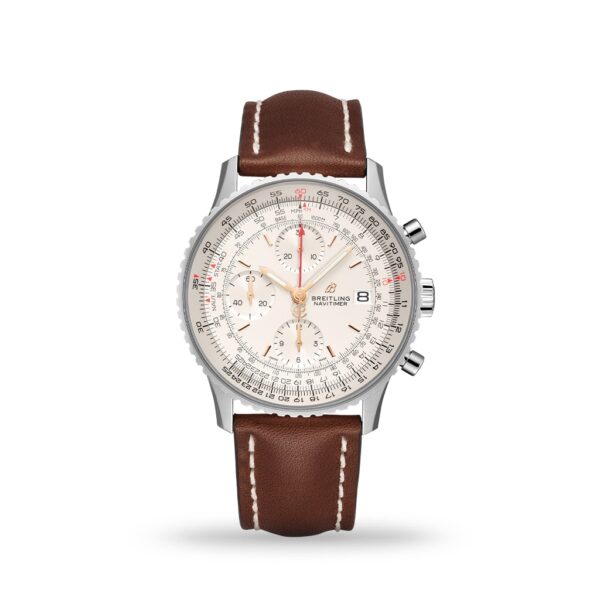 Breitling Navitimer 41mm Chronograph Brown Leather - Model: A13324121G1X1