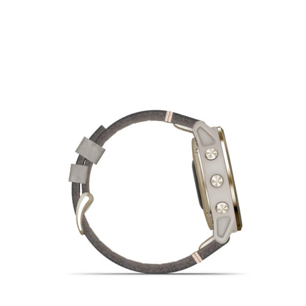 Garmin Fenix 6S Sapphire 42mm Shale Grey Leather Band 010-02159-41