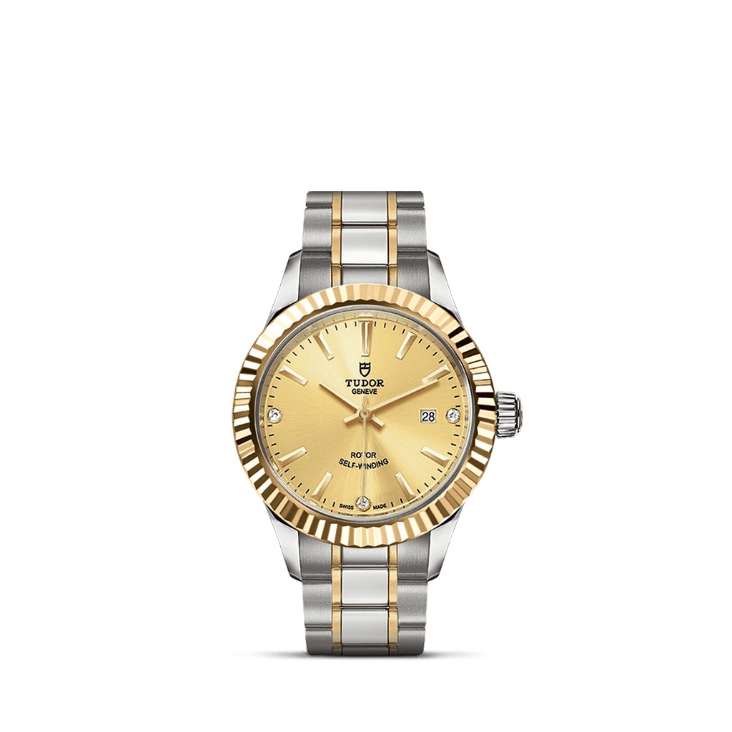 Tudor Style Automatic Champagne Dial 28mm Bracelet