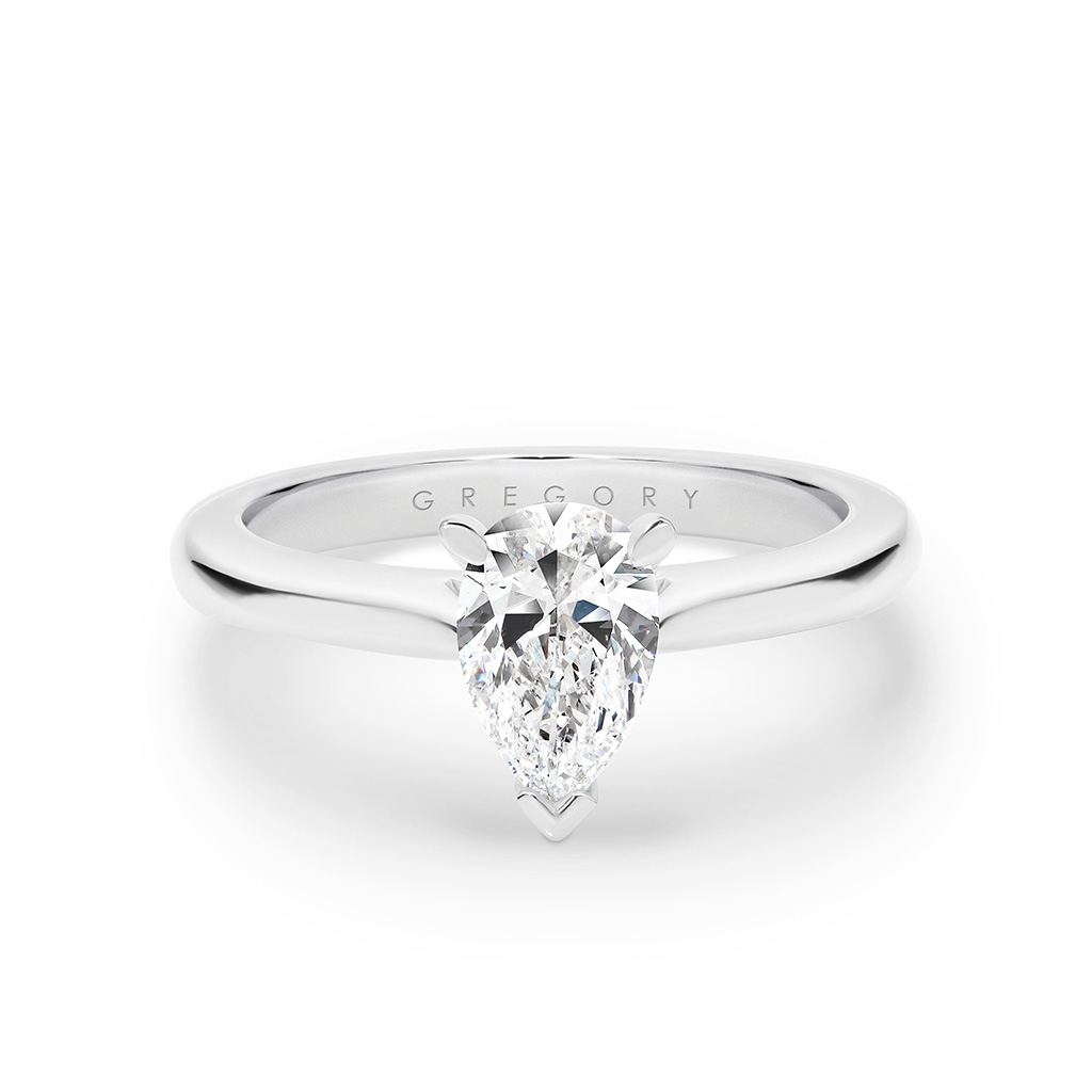 Round Brilliant Solitaire Diamond Engagement Ring