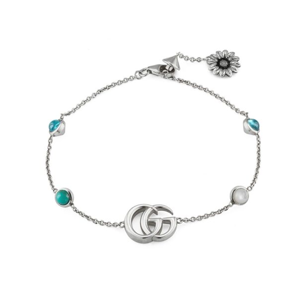 Gucci Double G Marmont Flower Bracelet YBA527393001