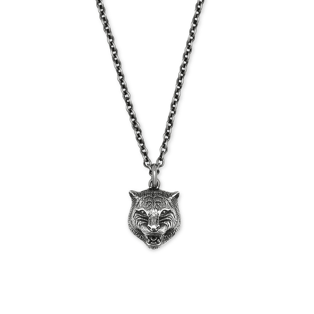 gucci wolf chain