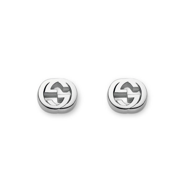 Gucci Interlocking G Stud Earrings | YBD356289001