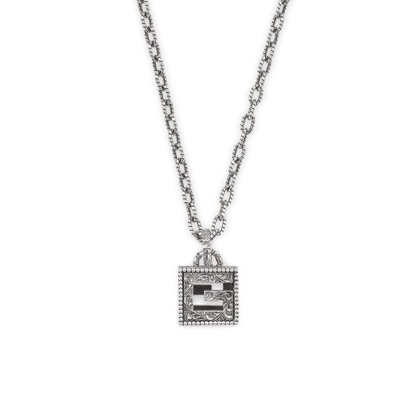 Gucci Necklace with Square G Motif | YBB552768001