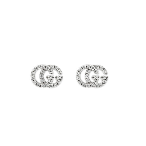 Gucci Running G Diamond Earrings YBD481678001