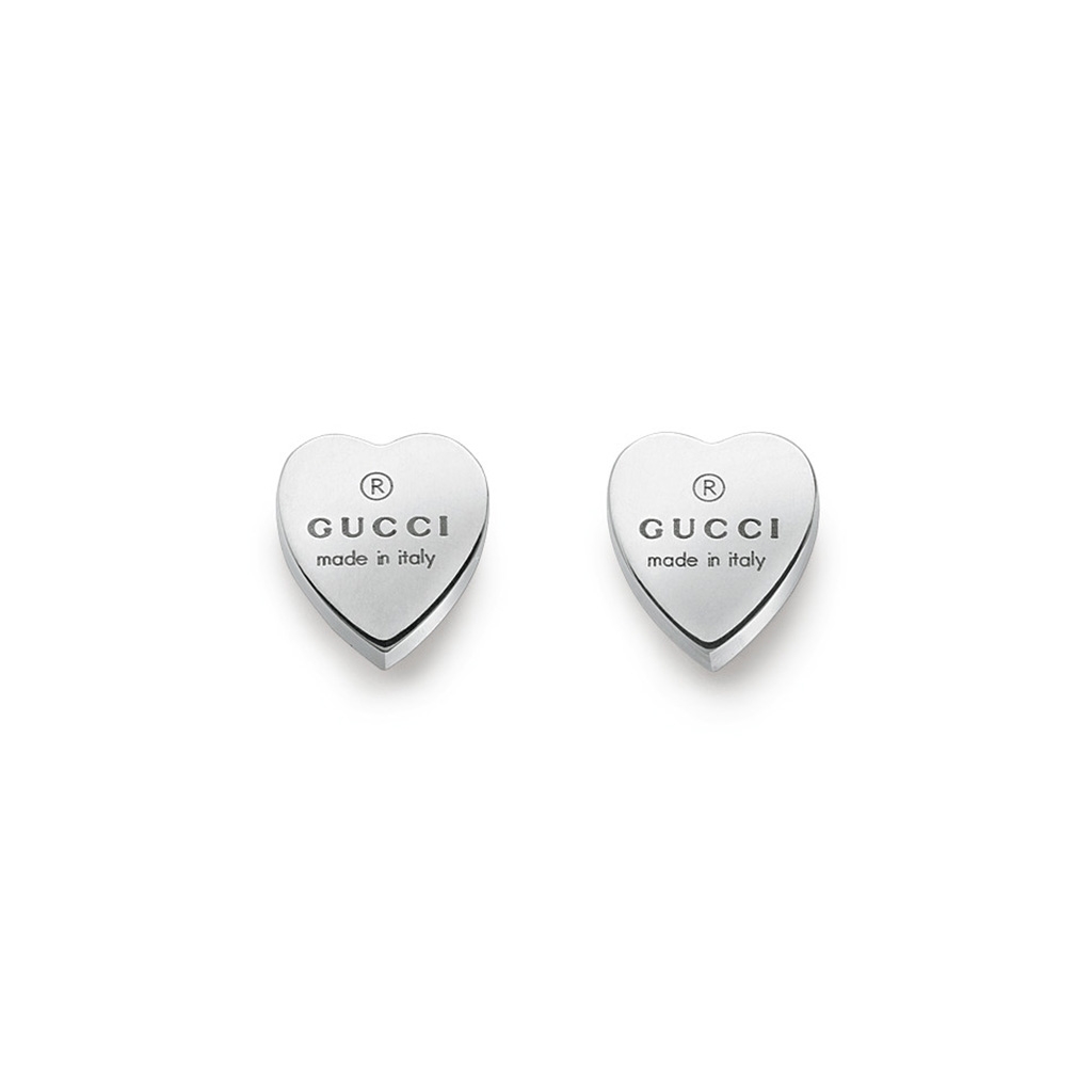 gucci heart earrings