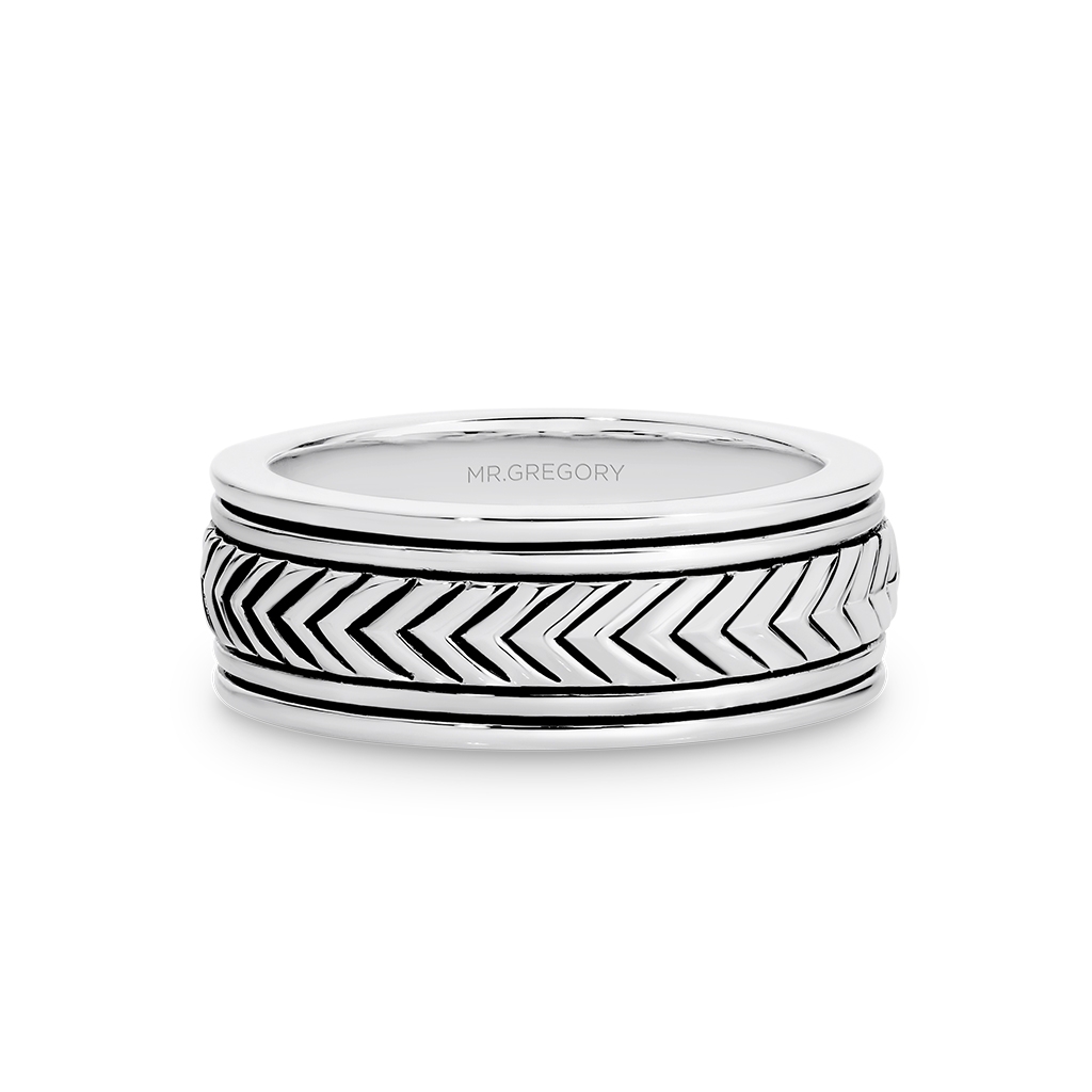 Sterling Silver Arrow Ring