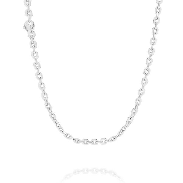 Mr Gregory Sterling Silver Cable Necklace | MRG-N13