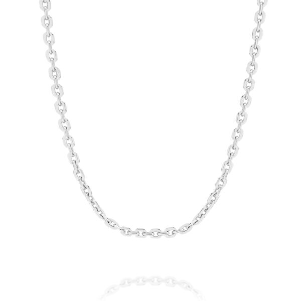 Mr Gregory Sterling Silver Cable Necklace | MRG-N13