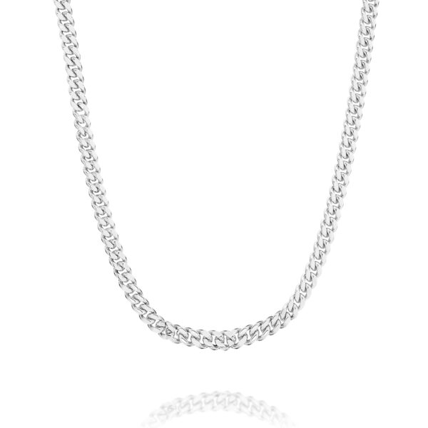 Mr Gregory Sterling Silver Curb Necklace | MRG-N15-55cm
