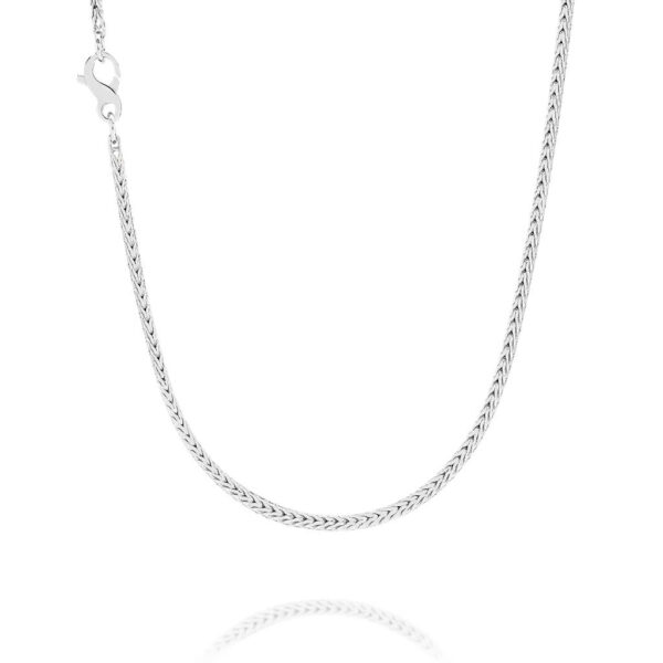 Mr Gregory Sterling Silver Franco Necklace | MRG-N14