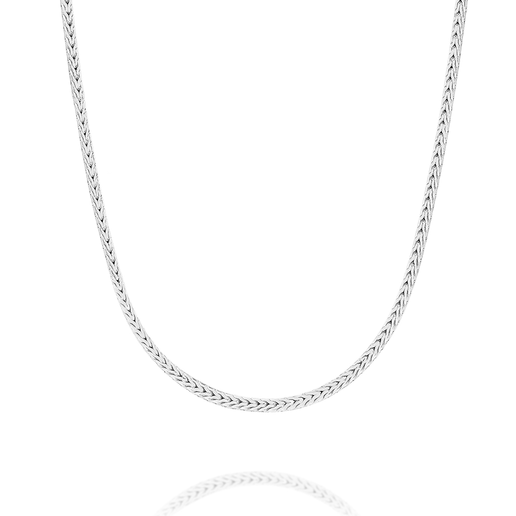 Sterling Silver Franco Necklace