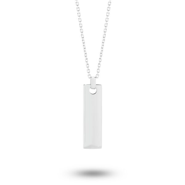 Mr Gregory Sterling Silver ID Necklace | MRG-N2 50-55cm