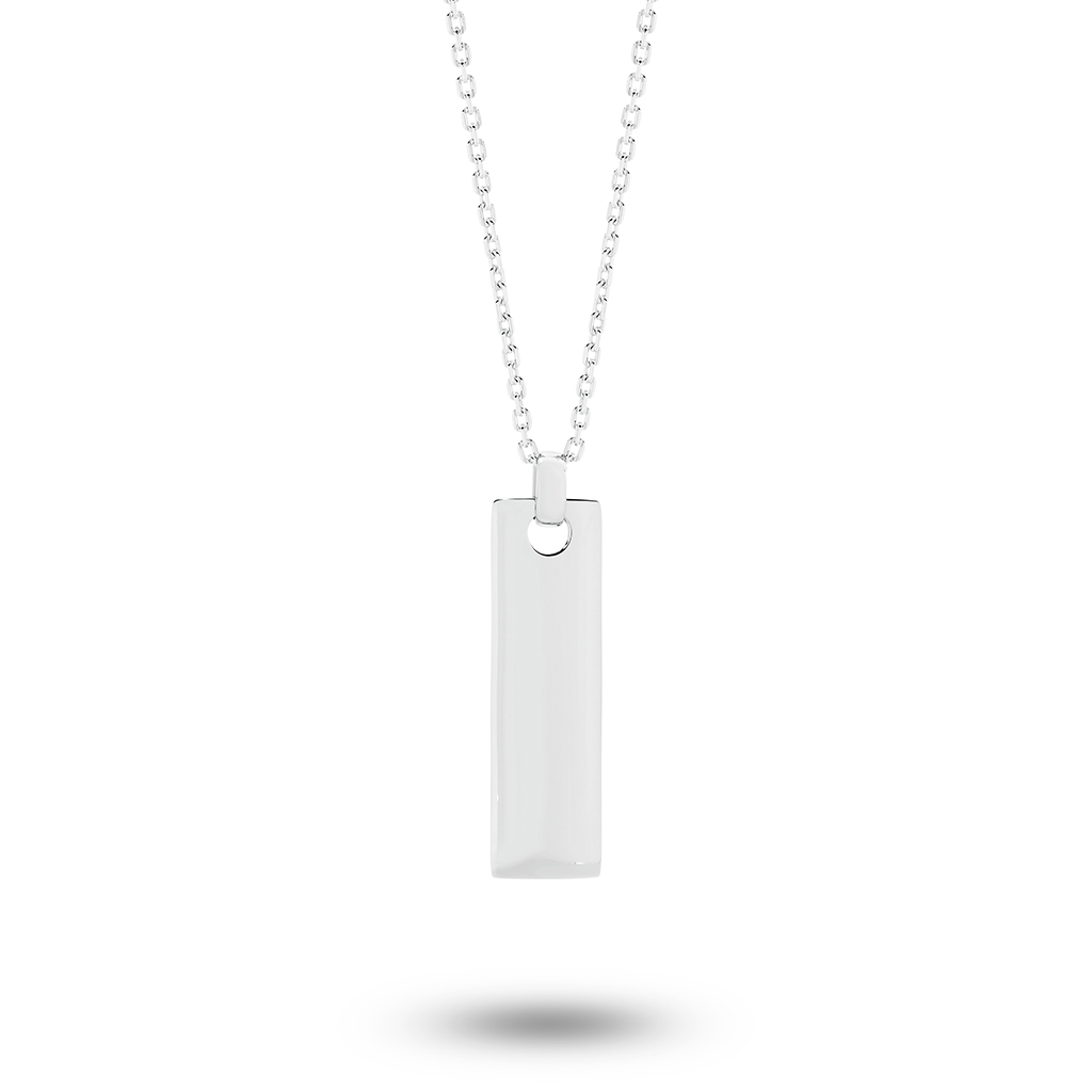 Sterling Silver ID Necklace