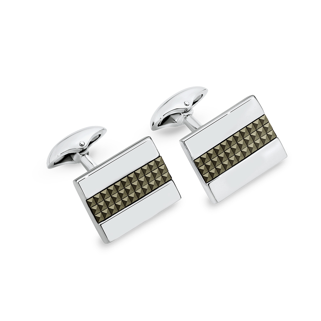 Sterling Silver Marcasite Cufflinks