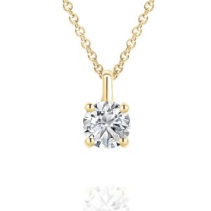 Gregory Classic Diamond Pendant K26P 0.70ct Yellow Gold