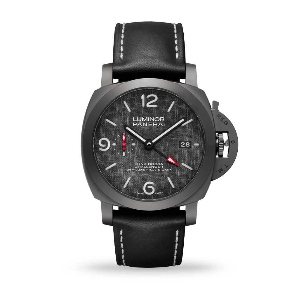 Panerai Luminor Luna Rossa GMT 44mm Calfskin Strap