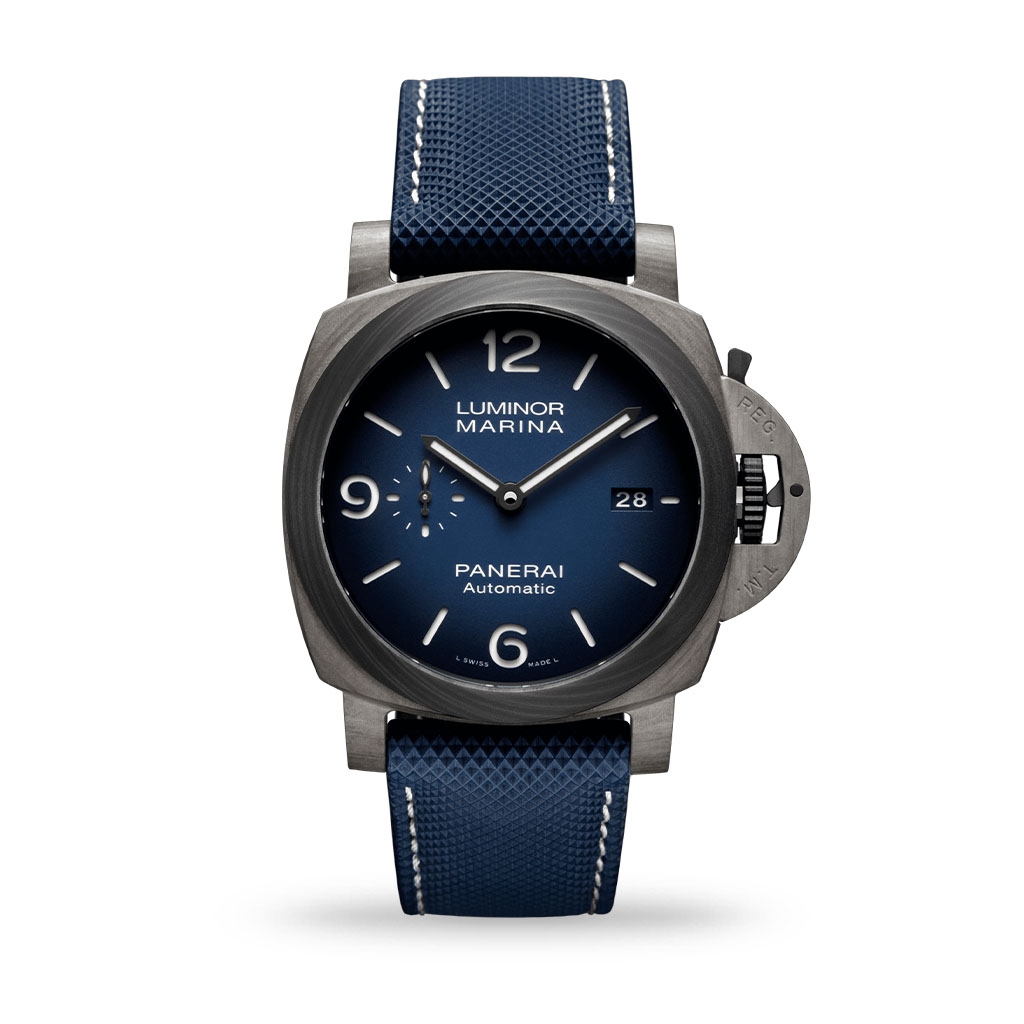 panerai luminor blue strap