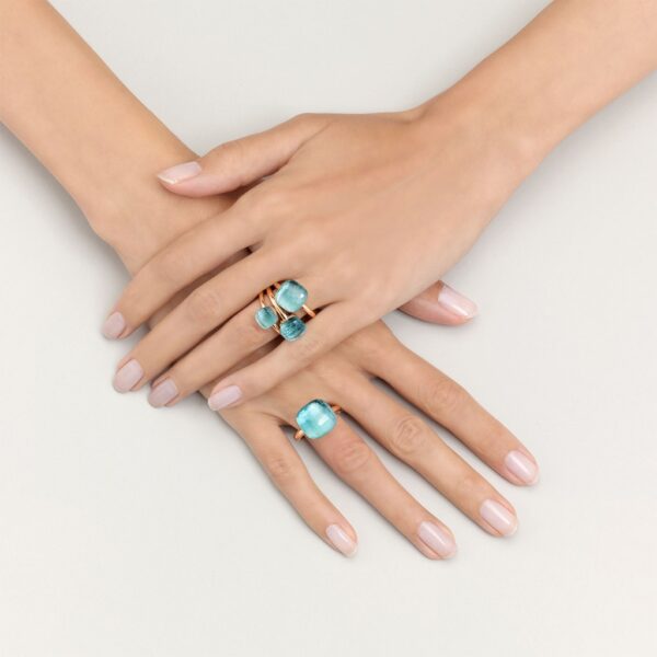 Pomellato Nudo Petit Sky Blue Topaz Ring | PAB4030_O6000_000OY