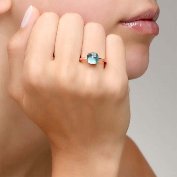 Pomellato Nudo Petit Sky Blue Topaz Ring | PAB4030_O6000_000OY