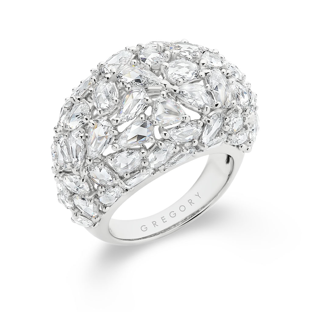 Fancy Shape Diamond Cocktail Ring Gregory Jewellers