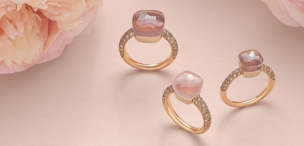 Nudo Rings_Rose Quartz