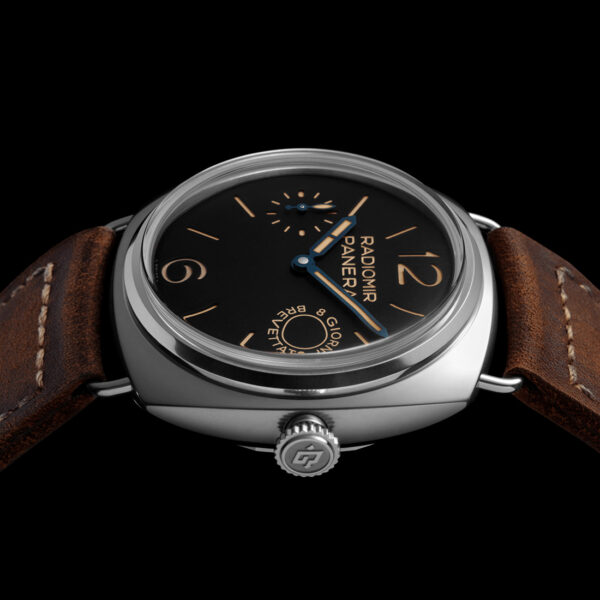 panerai leather strap watch