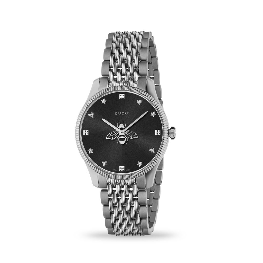 Gucci G-Timeless Slim 36mm Steel Bracelet