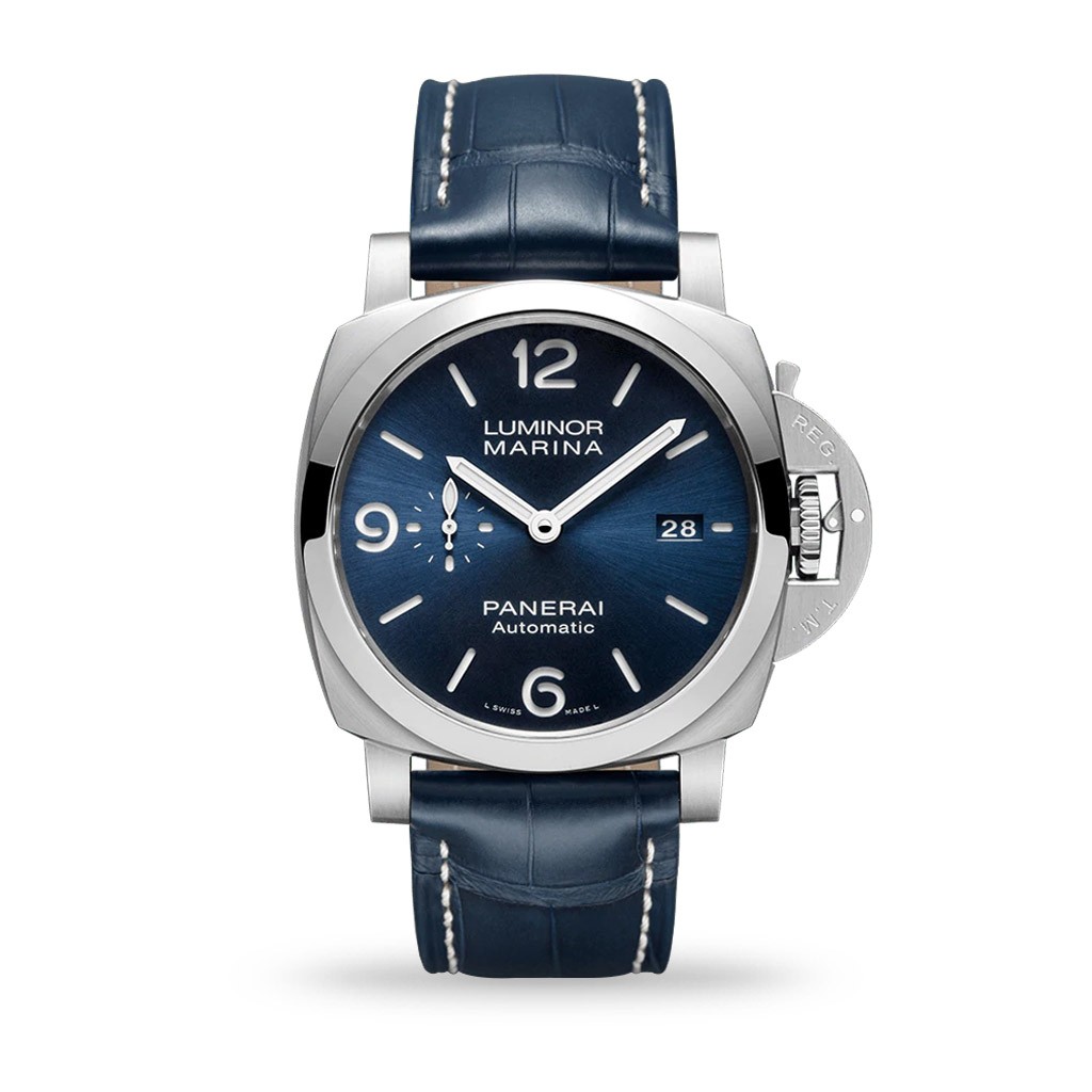 Panerai Luminor Marina 44mm Blue Leather Strap