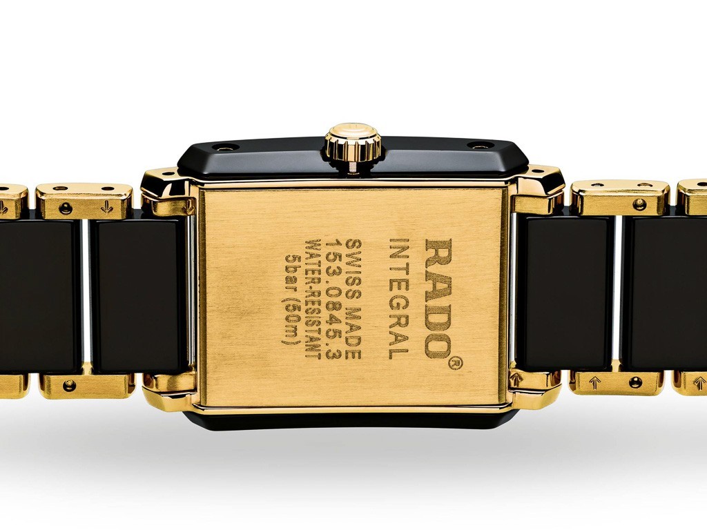 RADO Integral Quartz Watch. Model: R20845712 - Back